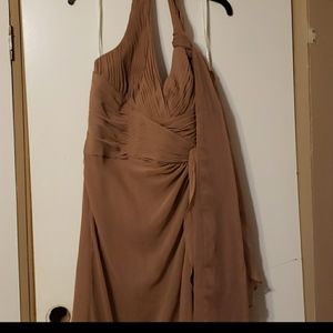 Long bridesmaids dress